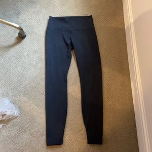 Lululemon wonder under luxtreme black leggings.